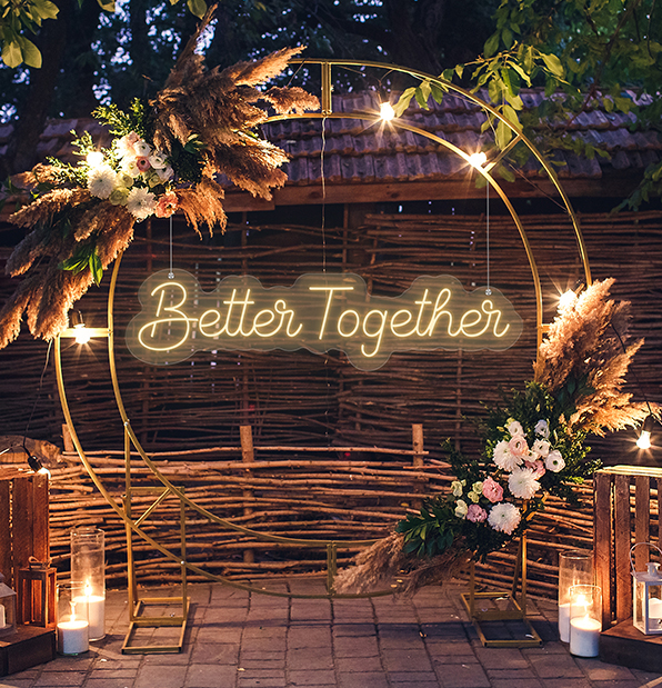 Better Together LED Neon Sign