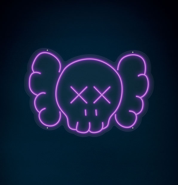 Kaws Neon Sign