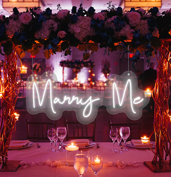 Marry Me LED Neon Sign