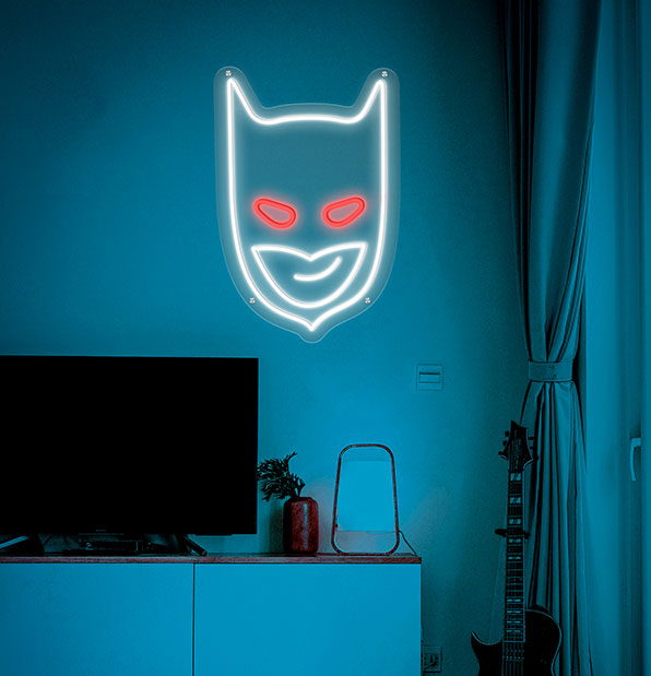 Batman Mask Neon Sign