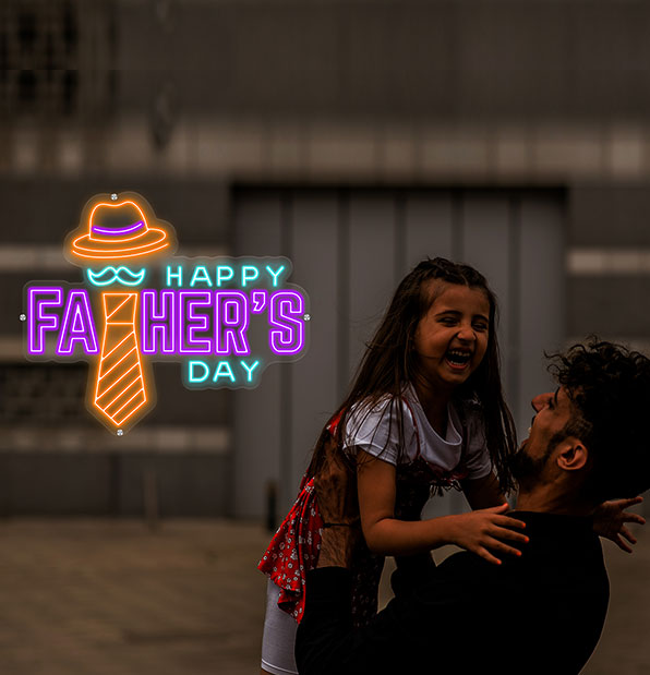 Father's Day Neon Sign