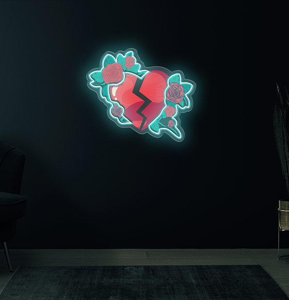 Wilted Love Neon Sign